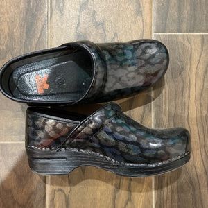 Danskos. Leopard print XP edition.